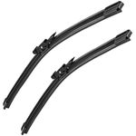 WENYANT 28"+28" Compatible with Ford Edge 2020-2015 Escape 2020-2013 Focus 2018-2012 Fusion 2019-2013 Front Windshield Wiper Bladewith My Car Original Equipment Automotive Replacement (Set of 2)