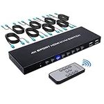 8 Port KVM Switch, 8 in 1 Out HDMI 