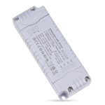 REYLAX LED Driver 12V Dimmable 20W 1.67A Triac & 0-10V&1-10V & PWM & 100k Resistor LED Transformer 240 to 12V DC Constant Voltage Thin LED Power Supply Low Voltage Transformer for LED Strip Lights