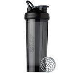 Blender Bottle Pro32 Tritan | Protein Shaker Cup| Diet Shaker| Water Bottle | with Blender Ball | 940ml -black