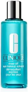 Clinique Rinse-Off Oil Free Eye Makeup Remover Solvent | Safe For Sensitive Skin, 125 ml