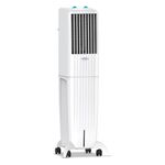 Symphony Diet 50T Portable Air Cooler For Home with Powerful Blower, Honeycomb Pads, i-Pure Technology and Cool Flow Dispenser (50L, White)