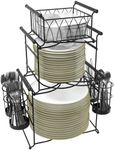 Sorbus Buffet Caddy — 7-Piece Stack