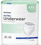 McKesson Ultra Underwear, Incontinence, Heavy Absorbency, 2XL, 48 Count