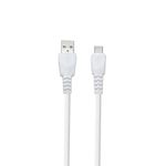 EYNK Micro USB Fast Charging USB Cable | Micro USB Data Cable | Quick Fast Charging Cable | Charger Sync Cable | High Speed Transfer Android Smartphones V8 Cable 1 Meter (2.4 Amp, 1m,) (White)