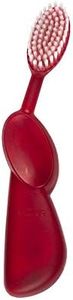 RADIUS Toothbrush Big Brush, Right Hand, BPA Free and ADA Accepted, Designed to Improve Gum Health and Reduce the Risk of Gum Disease, Berry/Natural, 1 Count