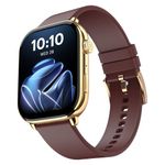 Noise Pulse 4 Max Smart Watch with AI Create (India'a 1st Ever with Unlimited Watch Faces), AI Search, 1.96" AMOLED Display, Functional Crown, Premium Metallic Finish, Health Suite (Deep Wine)