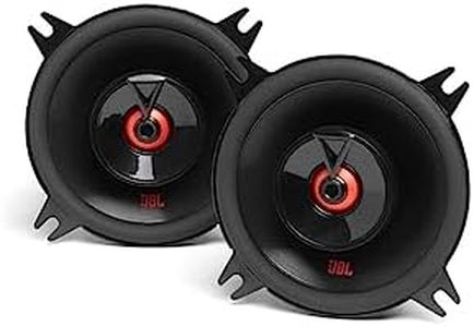 JBL Club 422F 2-Way Car Speaker Set by Harman Kardon - 105 Watt Pro Sound Car Audio Boxes 4 inch | 10 cm | 100 mm