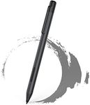 Stylus Pen for Microsoft Surface Pro 9/8/7, Compatible with Surface Pro X/9/8/7/6/5/4/3, Surface Go 3/2, Surface Laptop 5/4/3/2, Surface Book 3/2, Palm Rejection 1024 Pressure (Black)