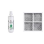 LG Refrigerator Water Filter (ADQ36006101) + LG Refrigerator Air Filter (ADQ73214404) Bundle