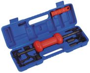 SEALEY - SLIDE HAMMER KIT 9PC - 9 Piece Slide Hammer Kit in Blow Mould Case (Welding and Body Repair Equipment)