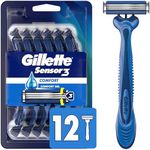 Gillette Sensor3 Comfort Men's Disp