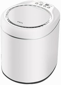 SBCWH Fully Automatic Portable Washing Machine, Mini Foldable Washer and Spin Dryer, Ultrasonic Turbine Wash, for Apartments, Dormitories, Camping, RV, Blue Light (Color : Bianco)