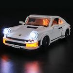 Vaodest LED Light for Lego 10295 Creator Expert Porsche 911 Set,Design and Configuration Compatible with Model 10295(LED Light Only, Not Building Block Kit)