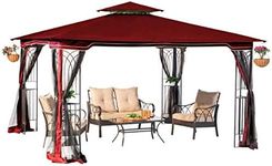 Sunjoy Regency 10x12 Gazebo with Mo