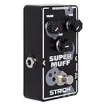 STRICH Distortion Guitar Pedal, Morpher Distortion, Super Muff Analog, Tight, Classic Crunch 80s Metal for Electric Guitar True Bypass