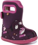 BOGS Boy's Unisex-Child Baby Snow Boot, Farm Purple/Multi, 5 UK