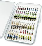 IEVEI 61 Pcs Fly Fishing Flies Kit 