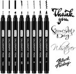 Brusarth Calligraphy Pens,8 Size Ca