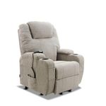 KosmoCare Recliner Chair with German Motor | Recliner Sofa 1 Seater with large seat | Living Room Chair with Space Saving Recliner| Sofa Chair for Elderly