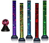 Playlearn Combo Pack: Sensory 4FT Bubble Tube Lamp and Plasma Ball