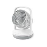PHILIPS Table Fan Series 2000. Powerful & Ultra-Quiet with SilentWings Technology. 23 dB. Air Circulator. Adjustable Tilt 180. 12h timer. For Bedroom, Home and Office. White (CX2050/00)