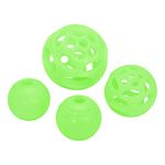 Chew King Ball, 4 Piece Glowing Fetch Ball, Dog Ball Toys, Fits Ball Launcher