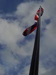 5 Meter Telescopic Flagpole Including A Standard Ground Stake. Suitable To Fly Windsocks, Flags, Tent Markers Etc