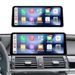 BARGGN Wireless CarPlay/Android AutoTouchscreen for BMW X5/X6 Series E70/E71 (2009-2013) with CIC System, Car Radio Receiver, Bluetooth, Car Stereo (12.3inch)