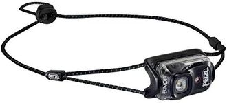 PETZL Bindi Headlamp - Ultra-Compact Rechargeable Headlamp Designed for Everyday Athletic Activities - Black