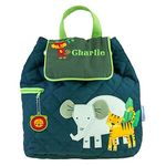 Stephen Joseph Zoo Backpack embroidered with a name