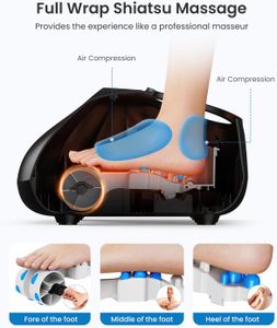 RENPHO Foot Massager with Heat – Deep Kneading for Pain Relief