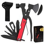 Christmas Camping Hatchet Gifts for Dad from Daughter Son Kids Wife 14-in-1 Multitool Birthday Mens Gifts for Men Him Husband Who Have Everything Cadeau Homme Stocking Stuffers Secret Santa Gift Ideas