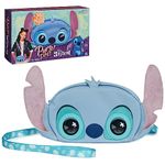 Purse Pets, Disney Stitch Officially Licensed Interactive Pet Toy & Girls Purse, 30+ Sounds & Reactions, Crossbody Bag, for Kids