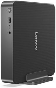 Lenovo IdeaCentre Mini Desktop (Intel Core 7 240H 10 Core, 16 GB RAM, 1TB SSD, Thunderbolt 4, DisplayPort 1.4, RJ-45, HDMI 2.1, Wi-Fi 7, Windows 11 Home) - Luna Grey