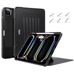 ZtotopCases for iPad Pro 12.9 Case 6th/5th/4th Generation 2022/2021/2020 & iPad Pro 13 Inch Case 2024 (M4), [6 Magnetic Stand Angles] Protective Cover with Pencil Holder, Auto Wake/Sleep, Black