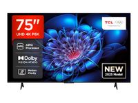 TCL 75P6K-UK 75" 4K Ultra HD, HDR TV, Smart TV Powered by Google TV (Dolby Audio, Voice Control, compatible with Google assistant, Chromecast built-in, 2025 New Model)
