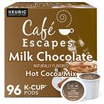 Café Escapes Milk Chocolate Hot Cocoa, Hot Chocolate, 96 Count