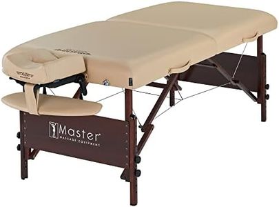 Master Massage Del Ray - Set da massaggio portatile per tatuaggi, per lettini, con capacità di peso: 300 kg, colore: sabbia, 71 cm