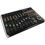 Behringer X-TOUCH Universal Control Surface with 9 Touch-Sensitive Motor Faders, LCD Scribble Strips and Ethernet/USB/MIDI Interface