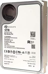 Seagate Barracuda Pro 12TB Internal Hard Drive Performance HDD – 3.5 Inch SATA 6 Gb/s 7200 RPM 256MB Cache for Computer Desktop PC Laptop, Data Recovery – Frustration Free Packaging (ST12000DM0007)