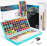 CHROMATEK Watercolor Paint Set, 128