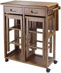 Winsome Space Saver with 2 Stools S