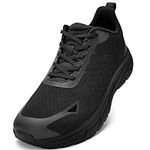 Akk Extra Wide Black Shoes for Men 