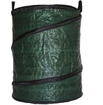 SPARES2GO Collapsible Garden Waste Removal Heavy Duty Bag with Handles - 90 Litre (Pack of 1)