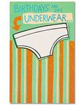 American Greetings Funny Birthday Card (Underwear)