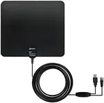 Chaowei Indoor HDTV Antenna - Omnidirectional Design, 120-Mile Range with Signal Booster, Ideal for 4K & 1080p Smart TVs, Compatible with ATSC & Legacy Televisions