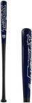 Brett Bros. Thunder Bamboo/Maple Wood ASA Slow Pitch Softball Bat: SST500 Black/Blue 33" 27 oz.