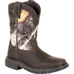 ROCKY Kids' Ride FLX Waterproof Western Boot