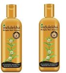 Indulekha Bringha Anti Hairfall Cleanser Shampoo Pack of 2 (100 ml)